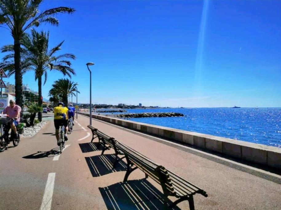 Oasis Marin 1 Proche Parking Wifi * Cagnes-sur-Mer